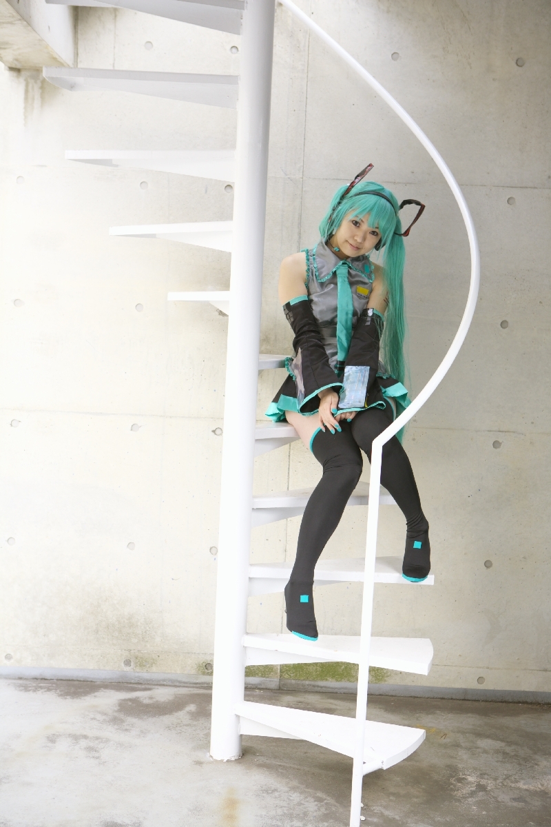 [Cosplay]  Vocaloid - Sexy Hatsune Miku